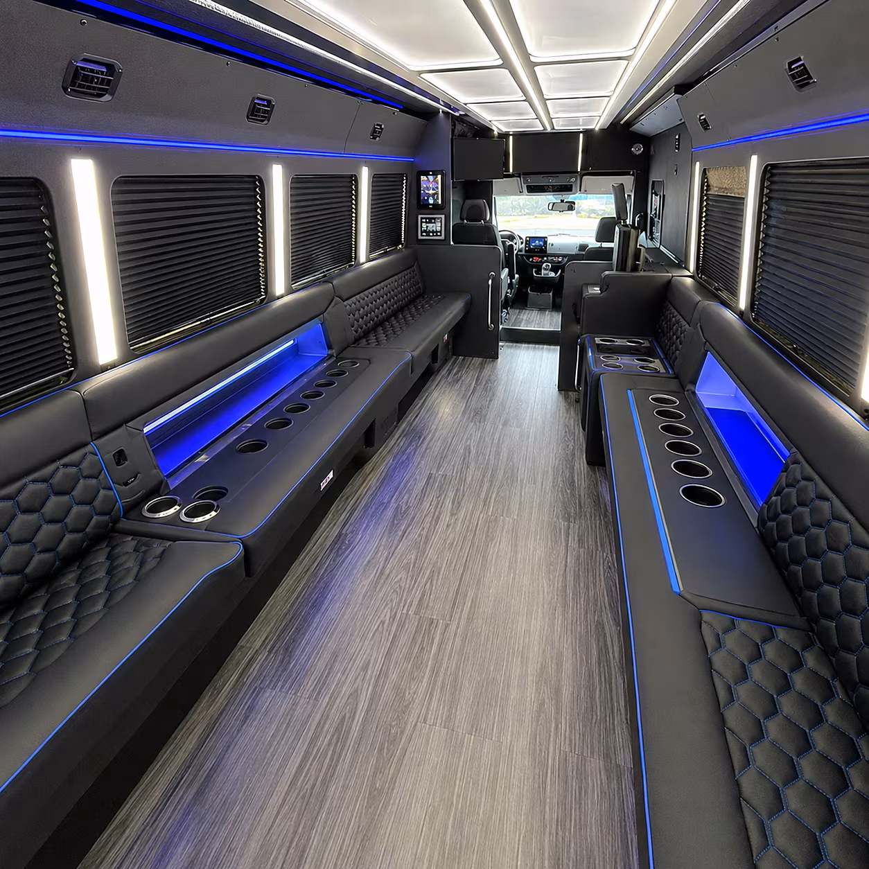 beaumont party bus rentals inside