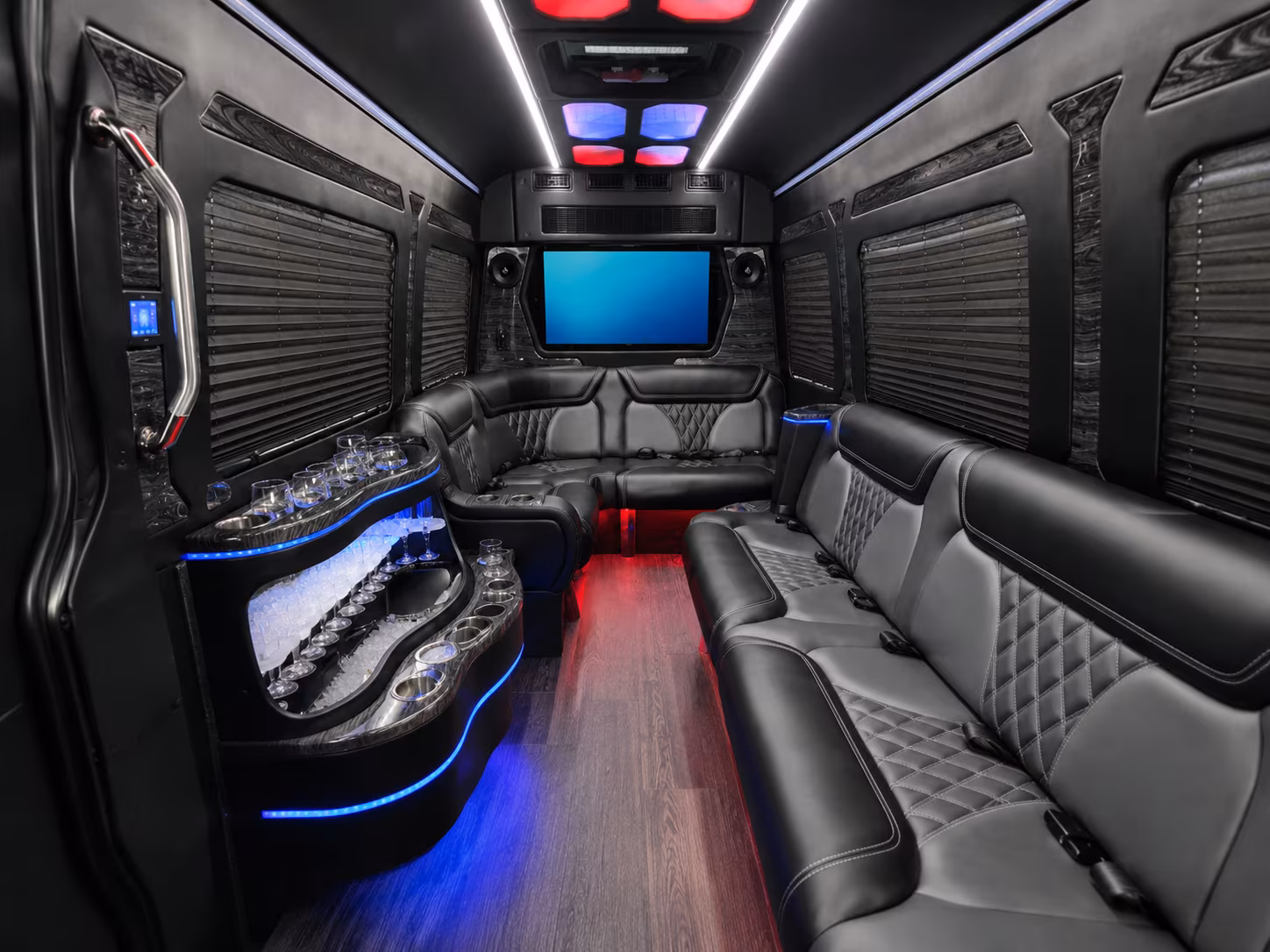 beaumont private event transportation onboard seating