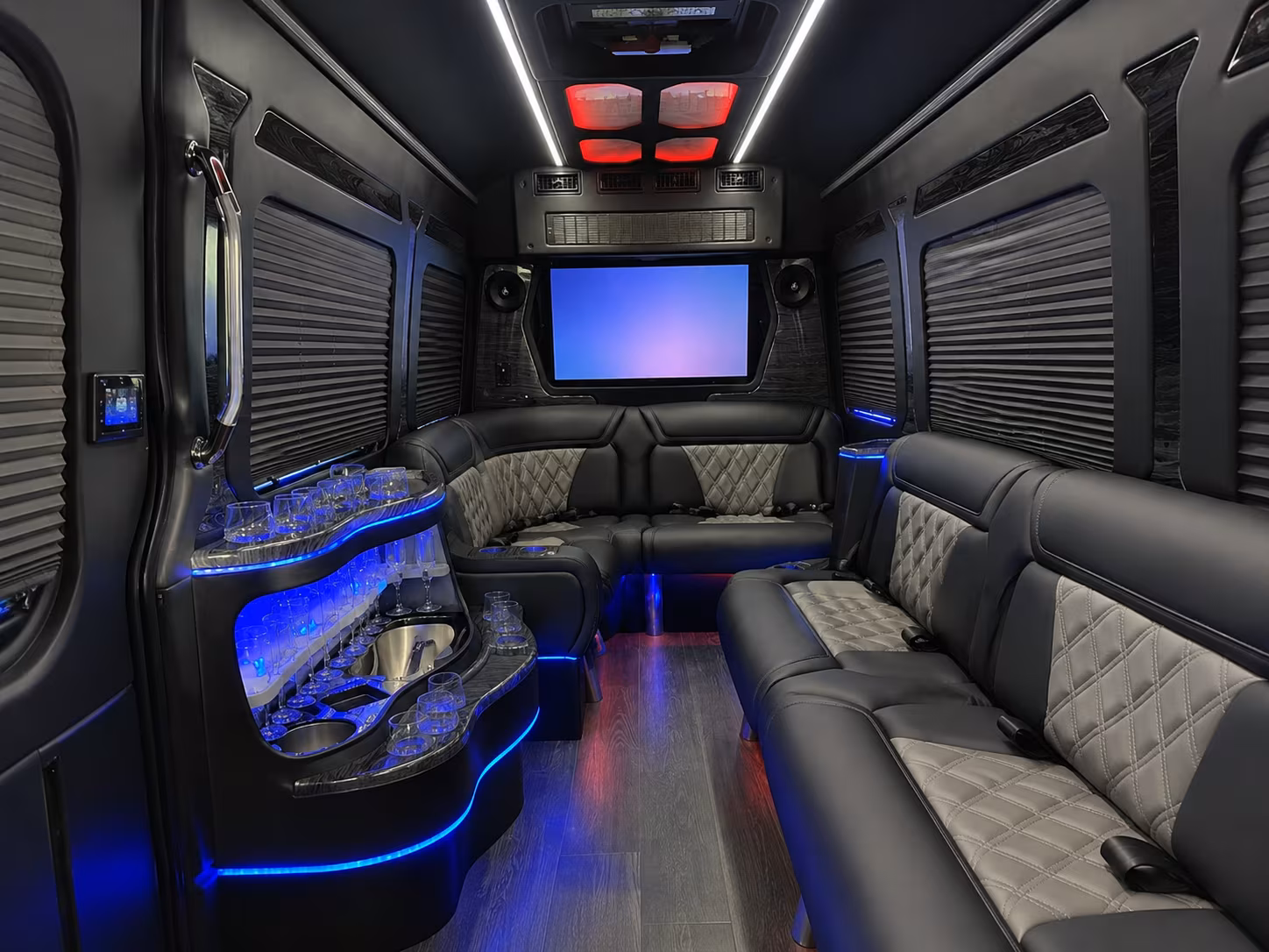 browse a large selection of buses for the houston concert run