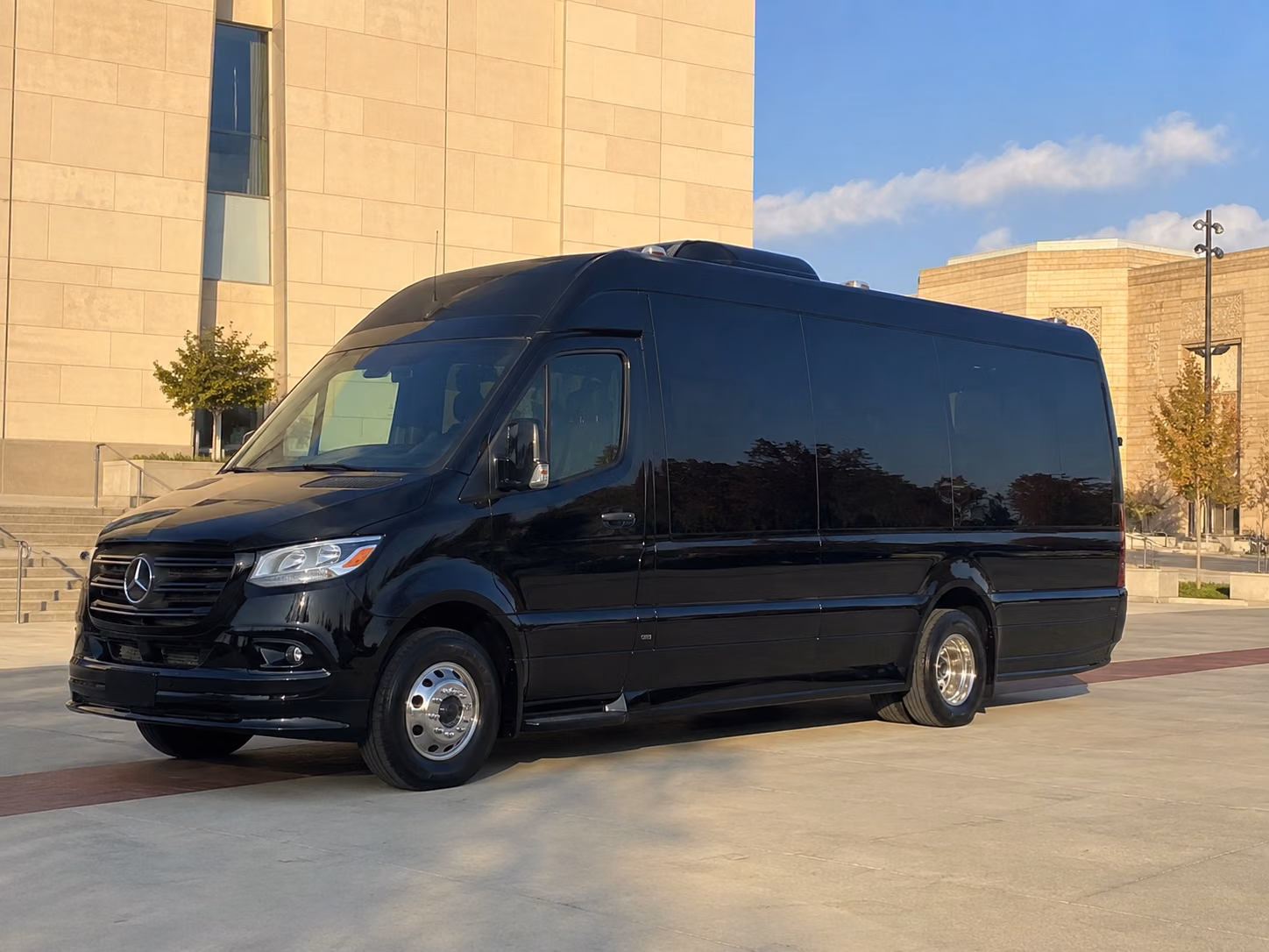 for easy bridal party transportation in beaumont a sprinter van or minibus is the perfect pick